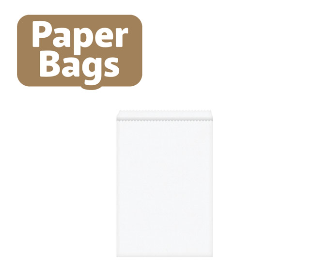 flat paper bags