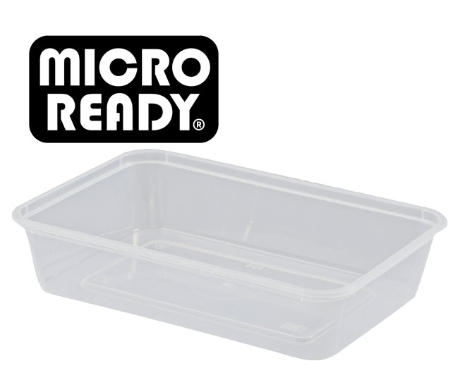 microready rectangular takeaway containers